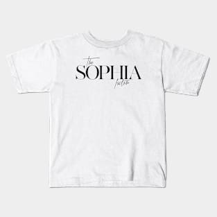 The Sophia Factor Kids T-Shirt